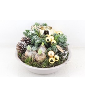 Compo coupe Blanche Photophore x 3j