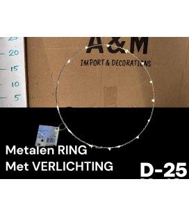 Cercle lumiere Ø 25