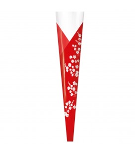 Etui a rose Elis Rouge 55x13x5 X50P