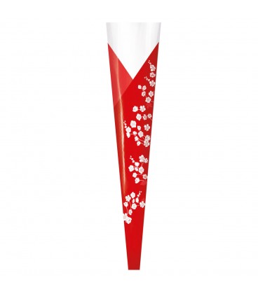 Etui a rose Elis Rouge 55x13x5 X50P