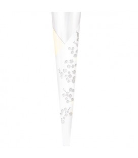 Etui a rose Elis Blanc 55x13x5 X50P