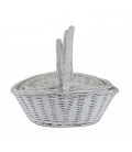Lot de 3 Panier bl oval 46.5/41/35