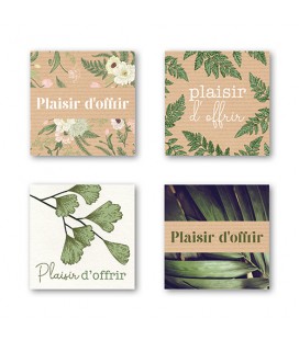 Etiquette Plaisir d'offrir x500