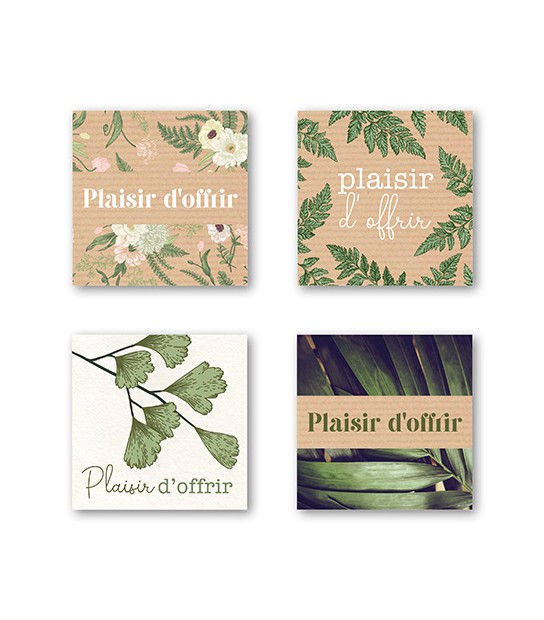 Etiquette je porte bonheur x500 - Sorias Fleurs
