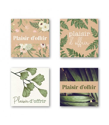 Etiquette Plaisir d'offrir x500