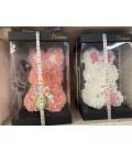 Ourson roses  30  cm boite