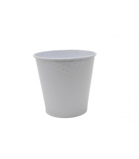Cache pot  Blanc pois  ES 12