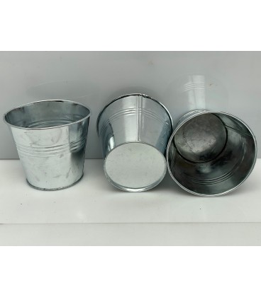Cache pot zinc Ø 14