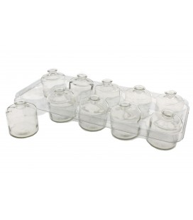 Vase verre Ø 16 cadran