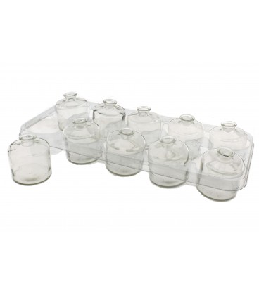 Vase verre Ø 16 cadran