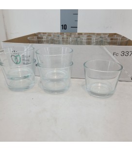 Cache pot verre Ø 6