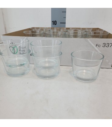Cache pot verre Ø 14