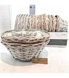 Corbeille Grise Ø 30