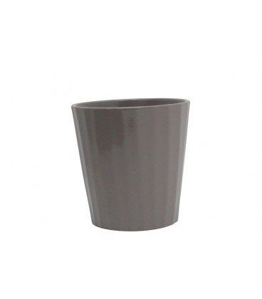 Lot de 6 cache pot Zico Grey ES 12