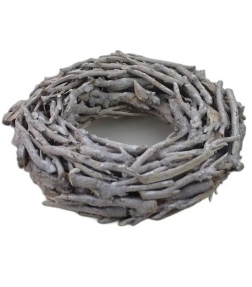Couronne osier gros volume Ø 70 cm