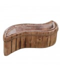 Lot de 2 jardiniere Vague 