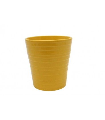 Lot de 9 pot Aimée Yellow gloss