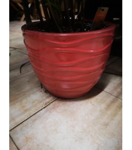 Pot en ceramique Rouge