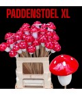 Pics champignon rouge pois x 10