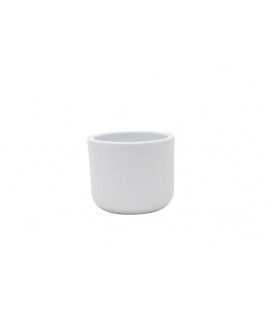 Cache pot blanc mini ceram ES06