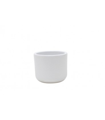 Cache pot blanc mini ceram ES06
