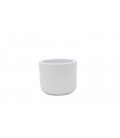 Cache pot blanc mini ceram ES06