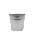Cache pot zinc naturel ES17