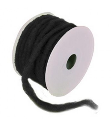 Laine rouleau dia 7 mm x 20M Noir
